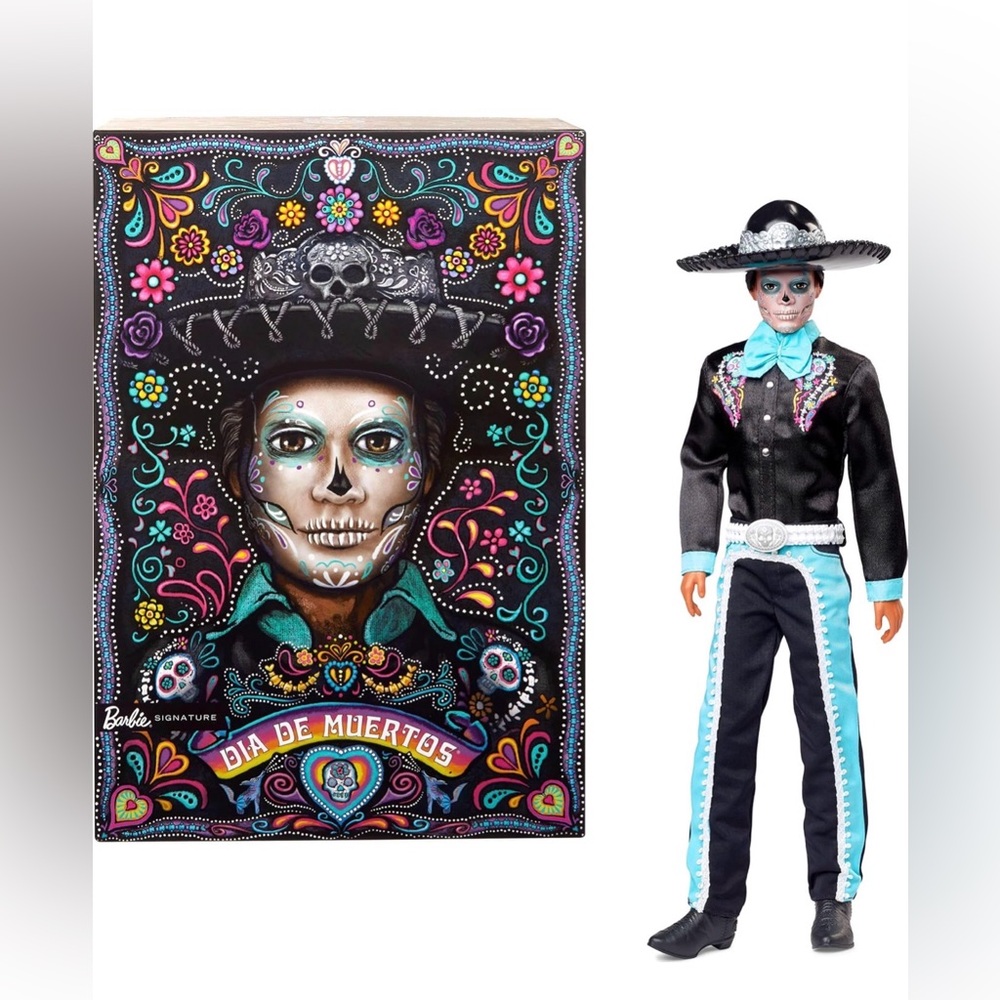 Nwt Ken Barbie Dia De Muertos Doll 2024